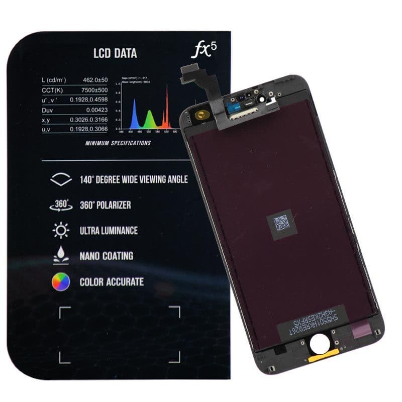 FX5 - Aftermarket LCD Screen and Digitizer Assembly for iPhone 6 Plus (Black)