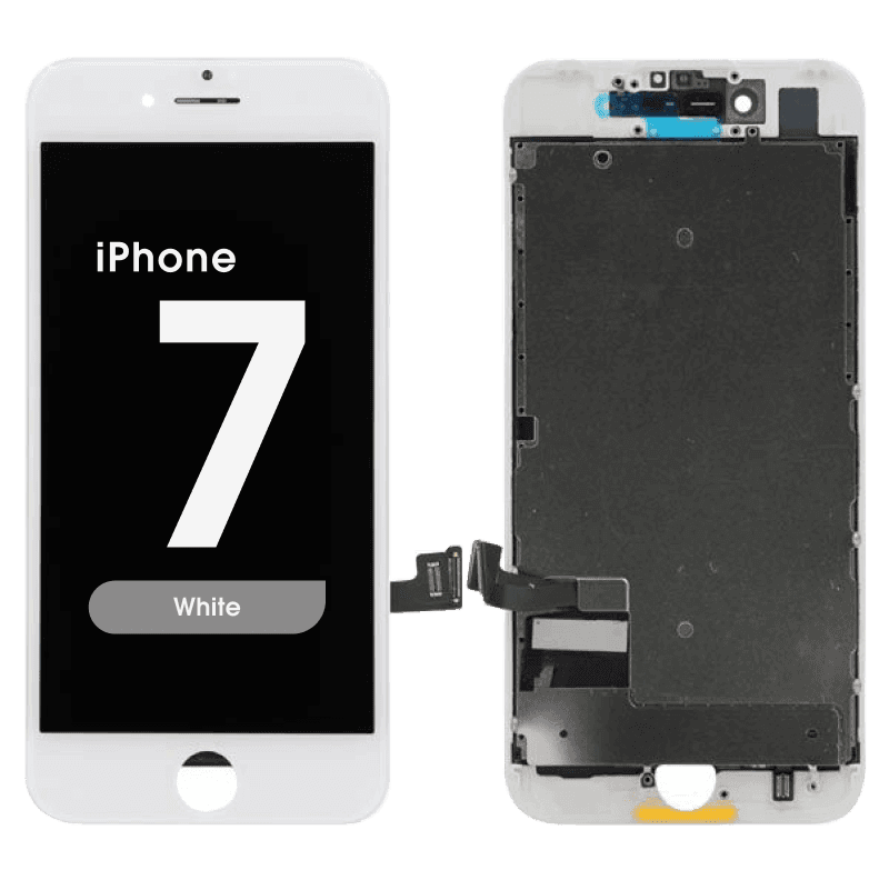 IG3 - Aftermarket LCD Screen and Digitizer Assembly for iPhone 7 (White)