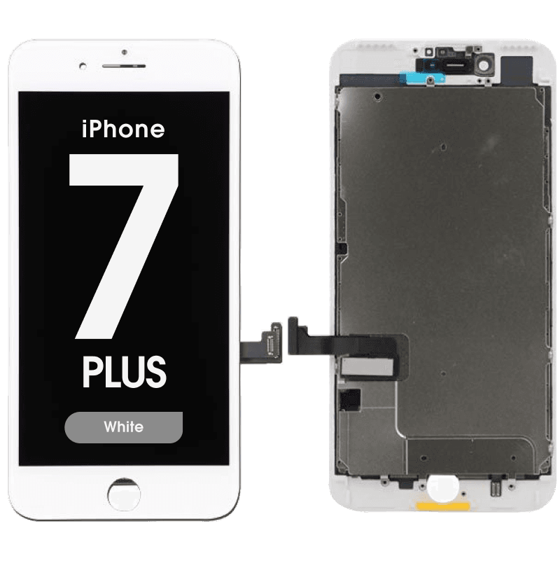 FX5 Incell LCD Panel Screen and Digitizer Assembly, White, for iPhone 7 Plus (5.5")