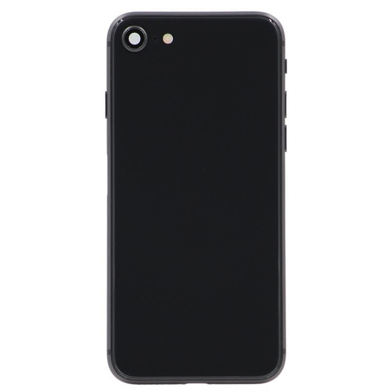 Back Housing for iPhone 8 (No Logo) (Black)