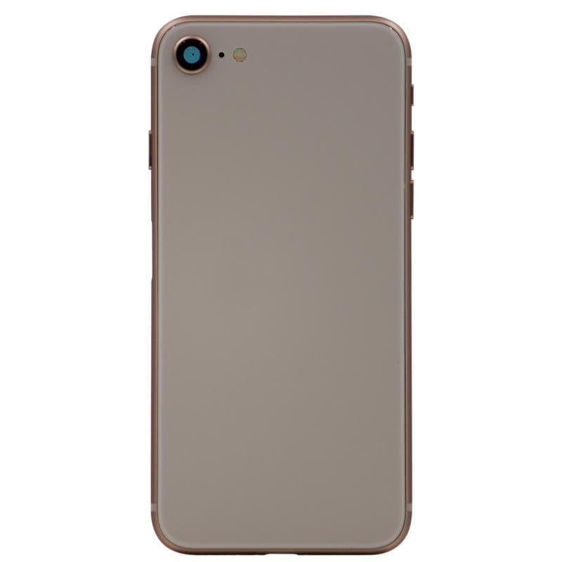 Back Housing for iPhone 8 (No Logo) (Gold)