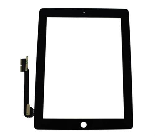Aftermarket - Glass and Digitizer Touch Panel for iPad 3 / iPad 4 (Black)