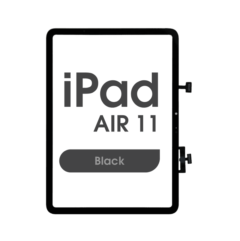 Aftermarket - Glass and Digitizer Touch Panel for iPad Air 11 (2024) / iPad Air 11 (2025) (WiFi) (Black) - Injured Gadgets
