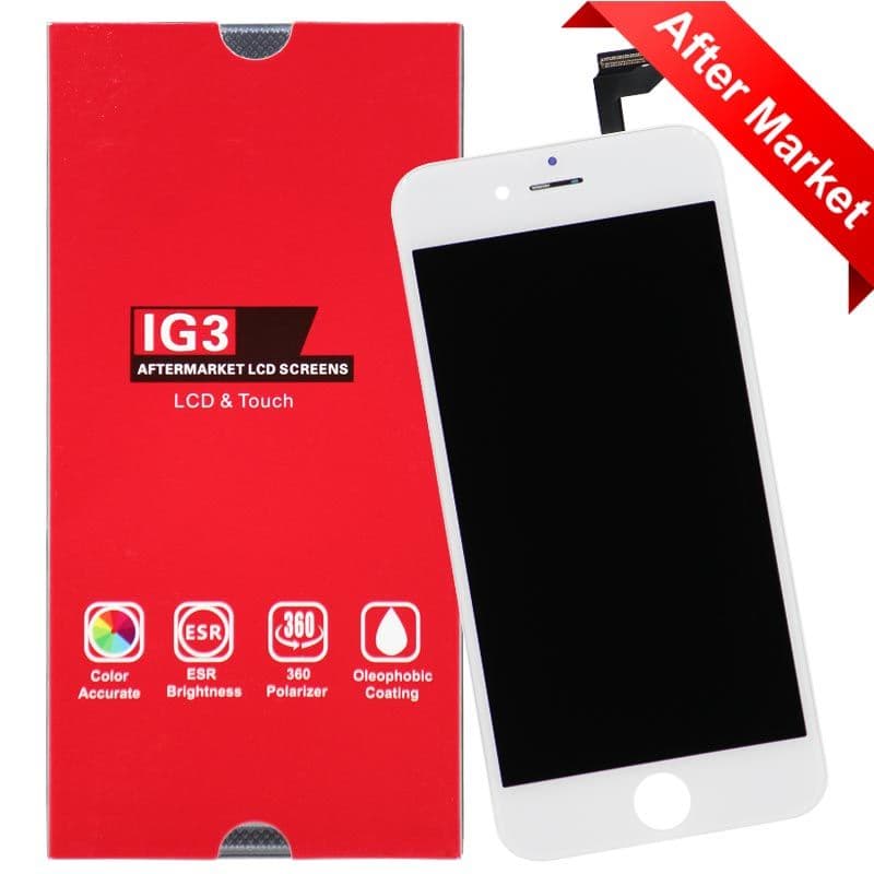 IG3 - Aftermarket LCD Screen and Digitizer Assembly for iPhone 6S (White)