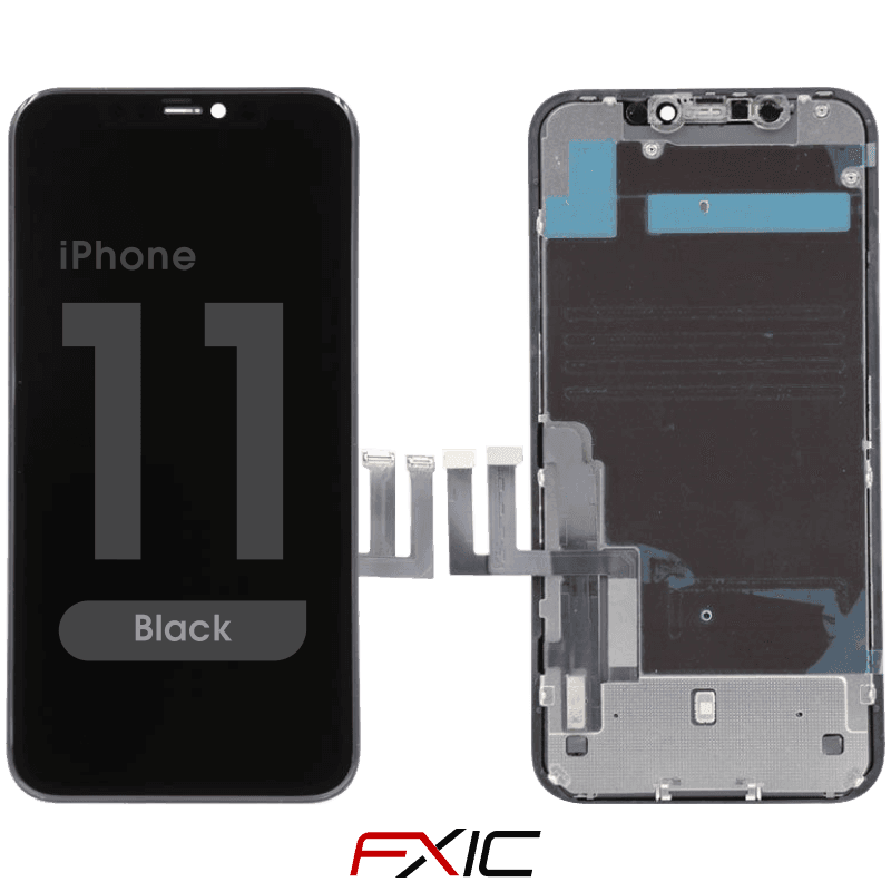 FX5 - LCD Screen Assembly for iPhone 11 (FX IC Functionality Enabled) (Black)
