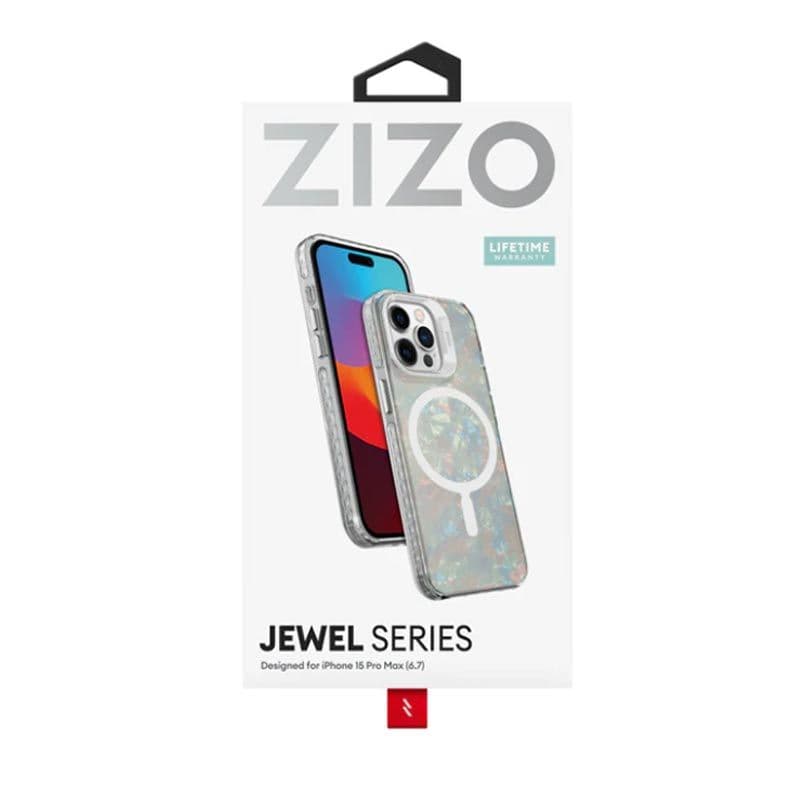 ZIZO - JEWEL Series iPhone 15 Pro Max MagSafe Case (Opal)