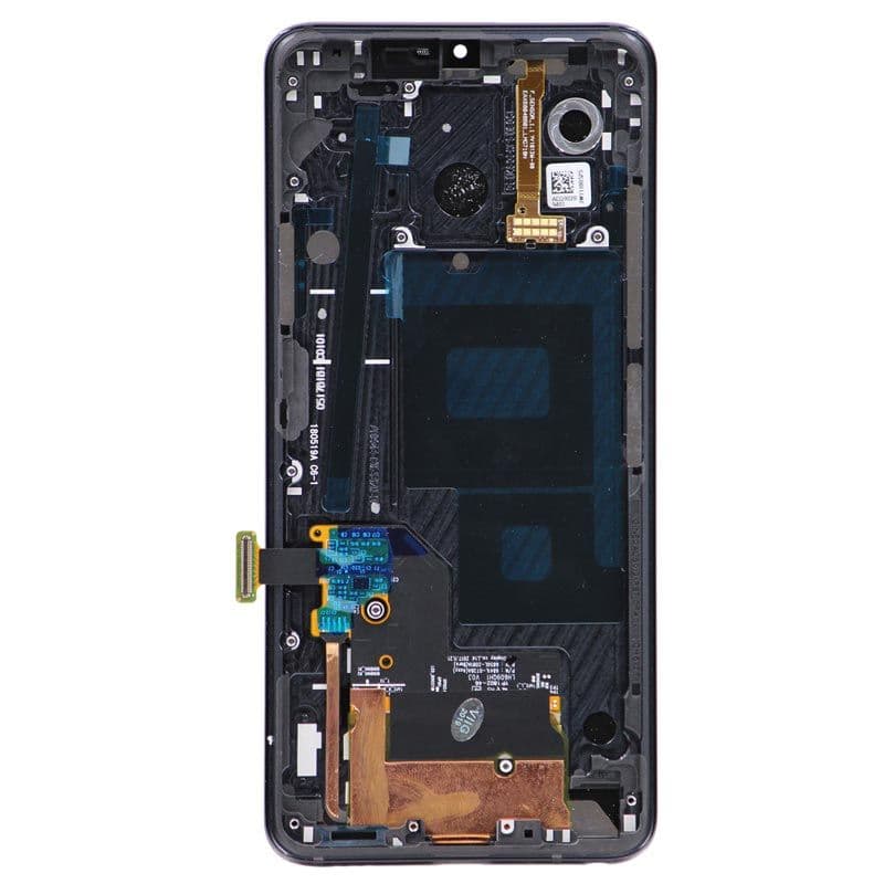 LCD Screen and Digitizer Assembly w/ Frame for LG G7 ThinQ (Black)