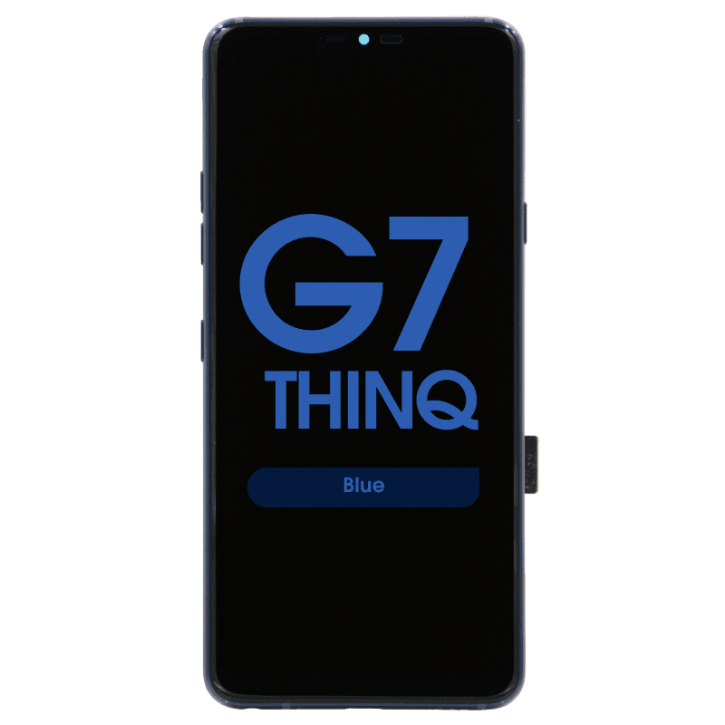 LCD Screen and Digitizer Assembly w/ Frame for LG G7 ThinQ (Blue)