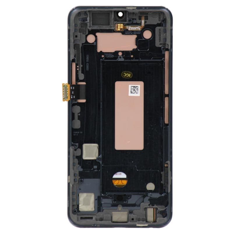 LCD Screen and Digitizer Assembly w/ Frame for LG G8X ThinQ (Aurora Black)