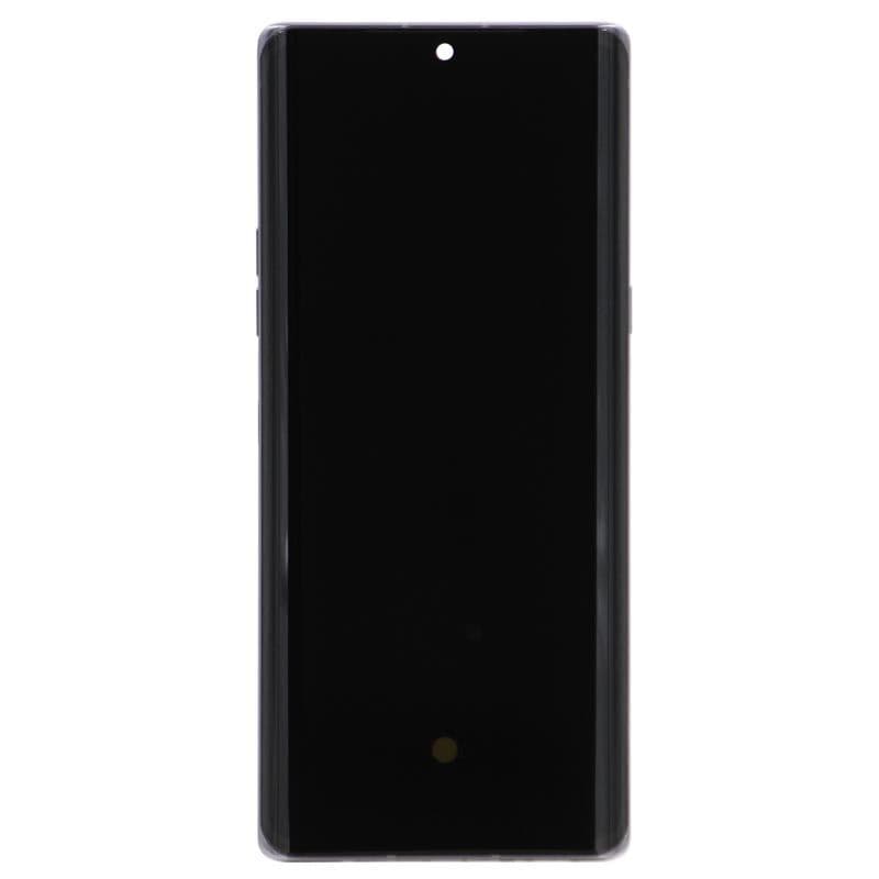 Refurbished - OLED Screen and Digitizer Assembly w/ Frame for LG Velvet (G9) (All Carriers except Verizon UW) (Black)
