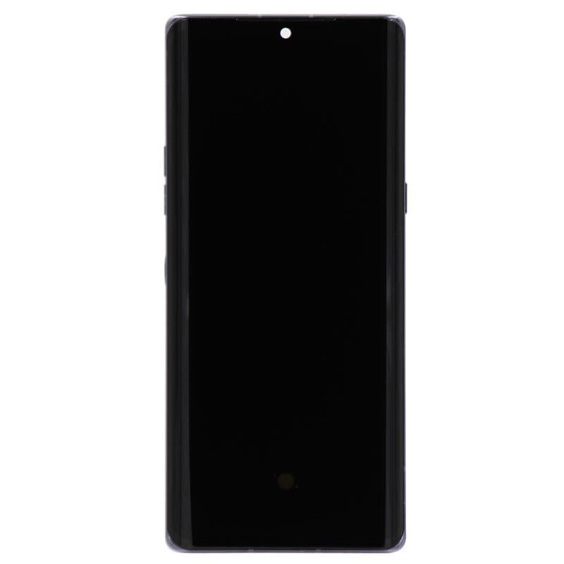Refurbished - OLED Screen and Digitizer Assembly w/ Frame for LG Velvet (G9) (All Carriers Except Verizon UW) (Aurora Gray)
