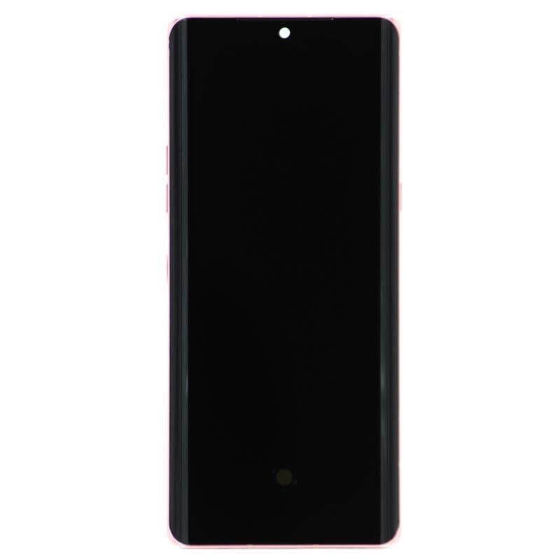 Refurbished - OLED Screen and Digitizer Assembly w/ Frame for LG Velvet (G9) (All Carriers Except Verizon UW) (Pink)