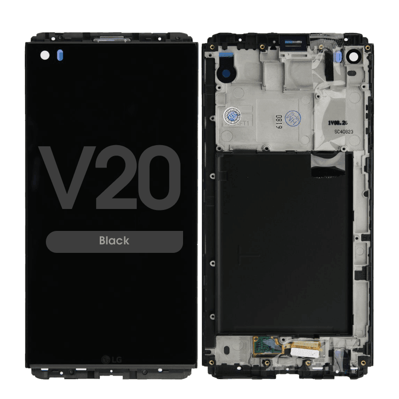 LCD Screen and Digitizer Assembly w/ Frame for LG V20 (Black)