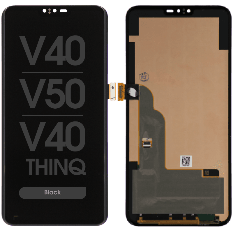 LCD Screen and Digitizer Assembly for LG V40 / V50 / V40 ThinQ (No Frame) (Black)