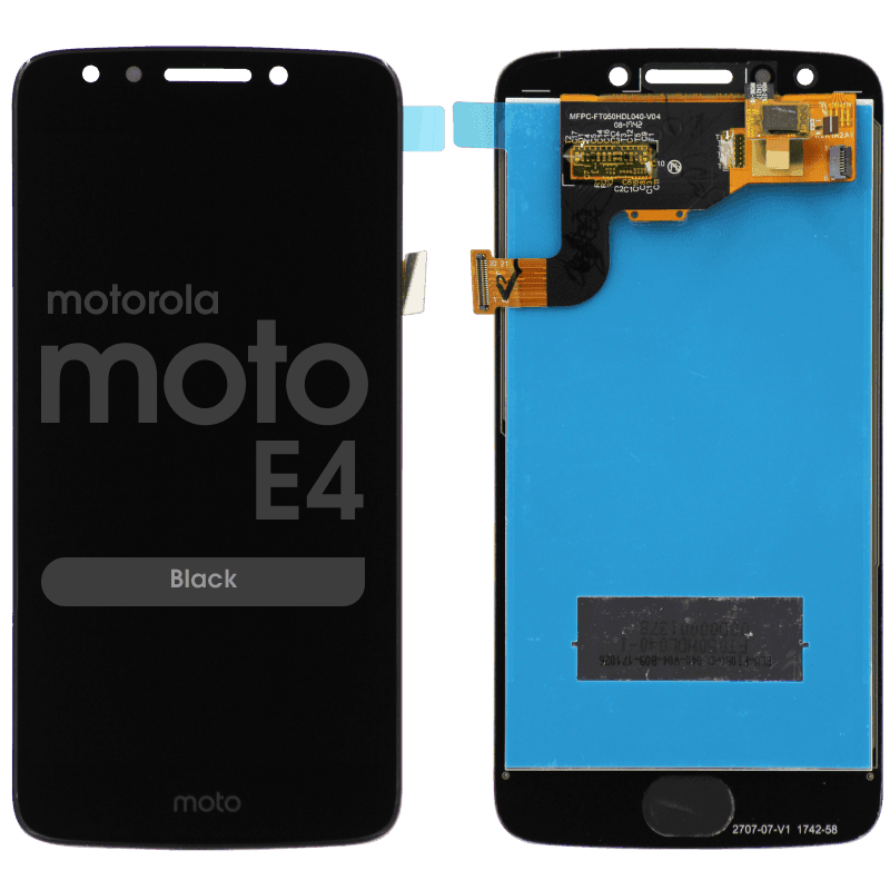 LCD Screen and Digitizer Assembly for Motorola Moto E4 (XT1765) (No Frame) (Black)