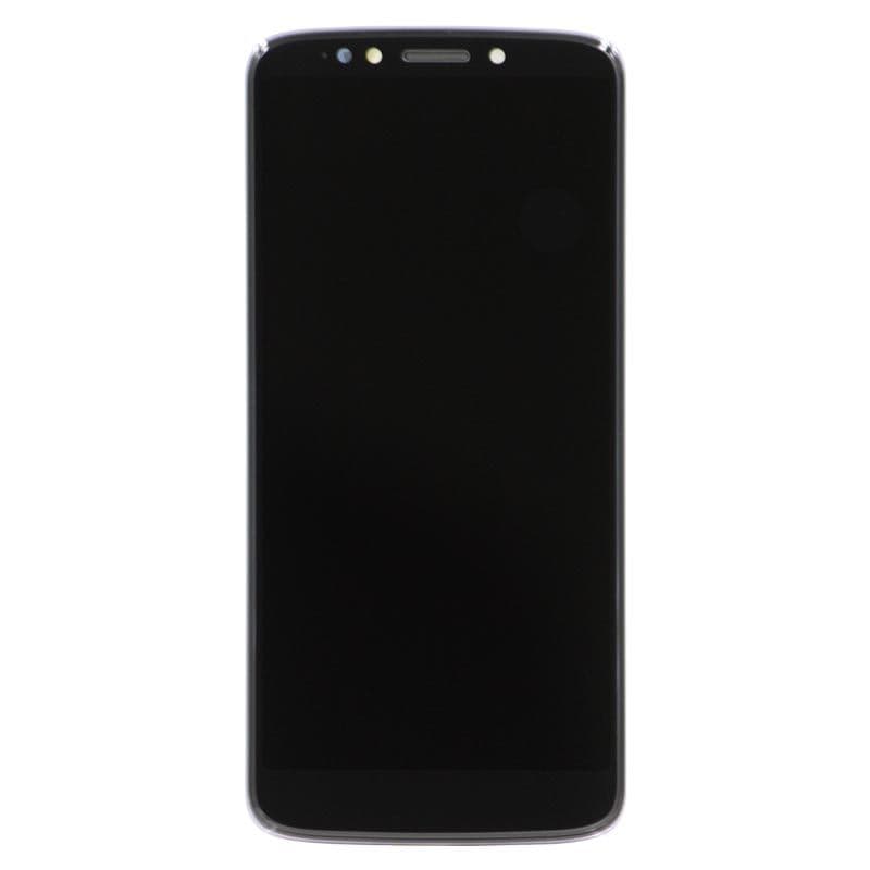 LCD Screen and Digitizer Assembly w/ Frame for Motorola Moto E5 Plus (XT1924) (Black)