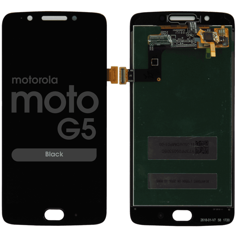 LCD Screen and Digitizer Assembly for Motorola Moto G5 (No Frame) (Black)