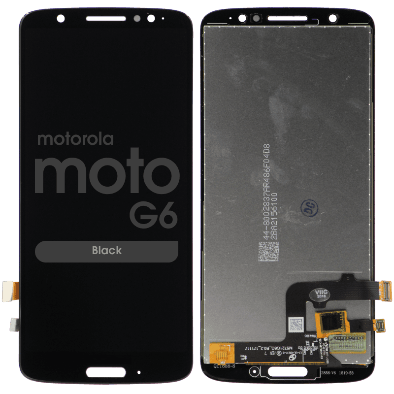 LCD Screen and Digitizer Assembly for Motorola Moto G6 (No Frame) (Black)