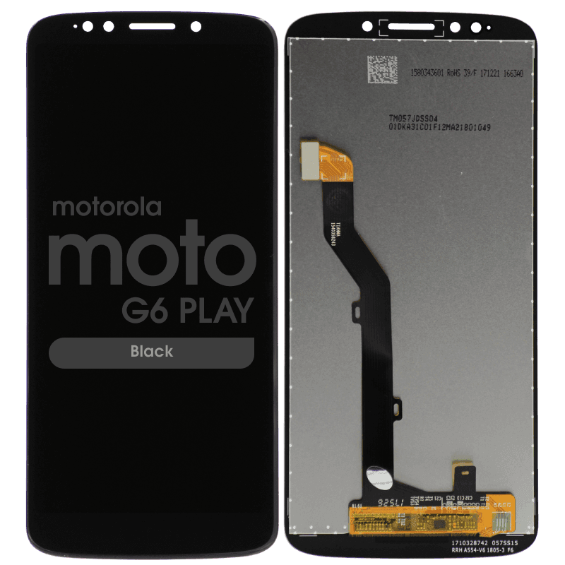 LCD Screen and Digitizer Assembly for Motorola Moto G6 Play (International Version) (No Frame) (Black)