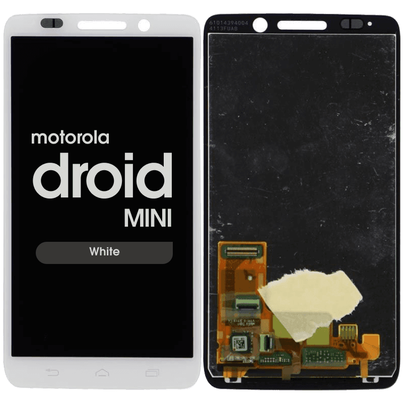 LCD Screen and Digitizer Assembly for Motorola Droid Mini (XT1030) (No Frame) (White)