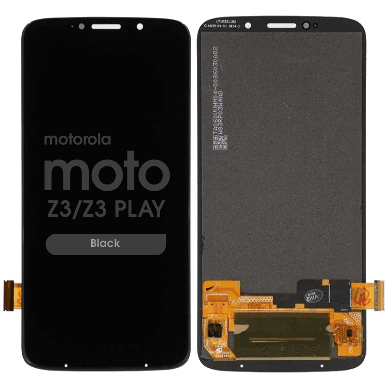 LCD Screen and Digitizer Assembly for Motorola Moto Z3 / Moto Z3 Play (No Frame) (Black)