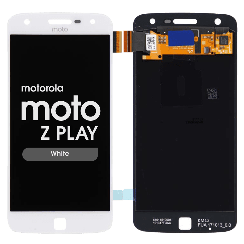 LCD Screen and Digitizer Assembly for Motorola Moto Z Play (XT1635) (No Frame) (White)
