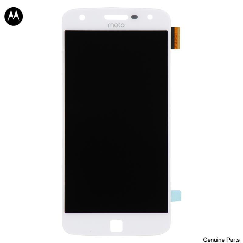 LCD Screen and Digitizer Assembly for Motorola Moto Z Play (XT1635) (No Frame) (White)