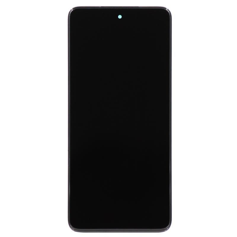 Service Pack - OLED Screen and Digitizer Assembly w/ Frame for Motorola Moto G82 (XT2225-1 / 2022) (Black)