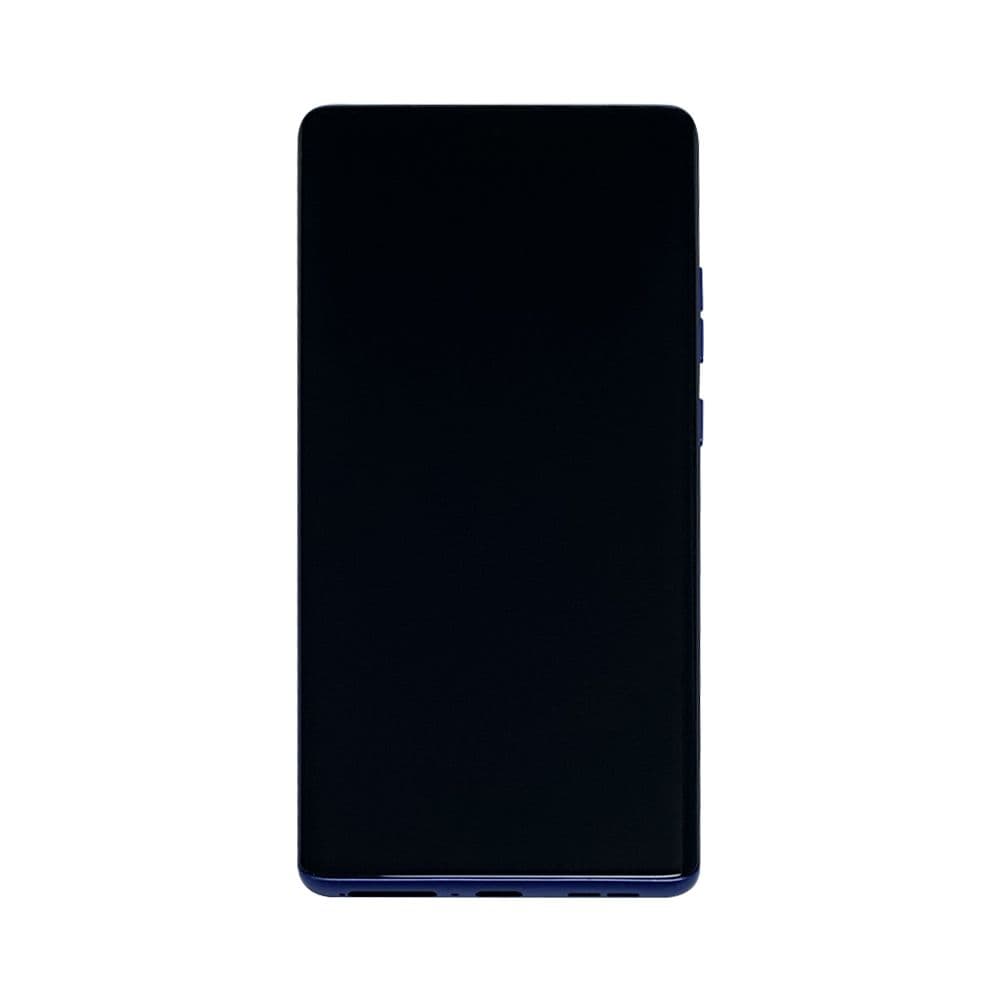 Refurbished- OLED Screen and Digitizer Assembly w/ Frame for Moto G85 (XT2427 / 2024) (Cobalt Blue)