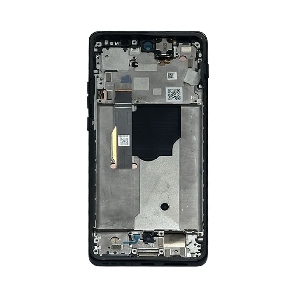 Refurbished - OLED Screen and Digitizer Assembly w/ Frame for Moto Edge (XT2405 / 2024) (Black)
