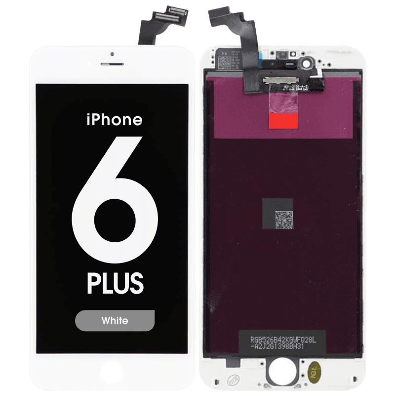 Premium Refurbished - LCD Screen and Digitizer Assembly for iPhone 6 Plus (White)