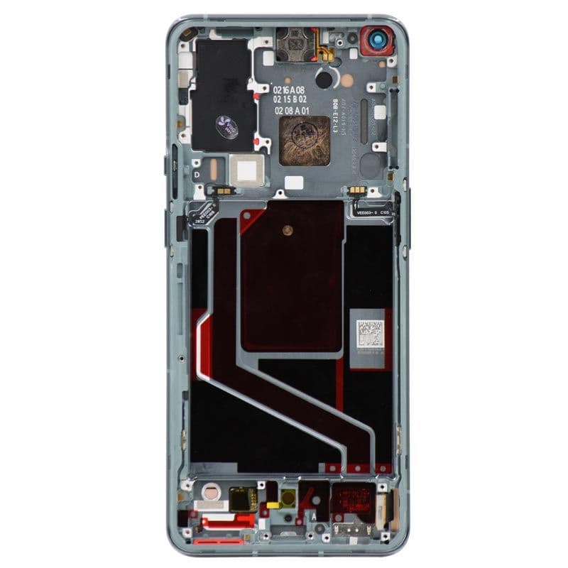 Refurbished - OLED Screen and Digitizer Assembly w/ Frame for OnePlus 9 Pro (Forest Green)
