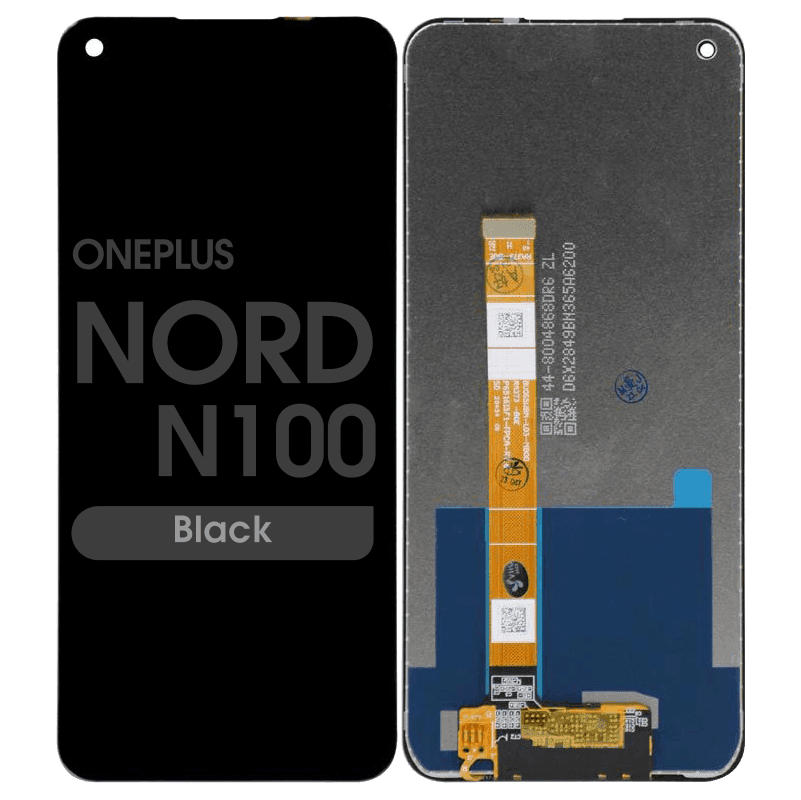 Refurbished - LCD Screen and Digitizer Assembly for OnePlus Nord N100 (No Frame) (Black)