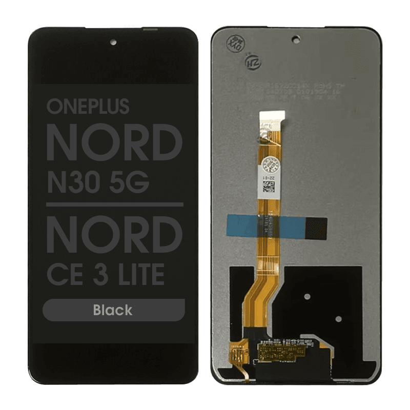 Refurbished - LCD Screen and Digitizer Assembly for OnePlus Nord N30 5G / Nord Ce 3 Lite ( (No Frame) (Black)