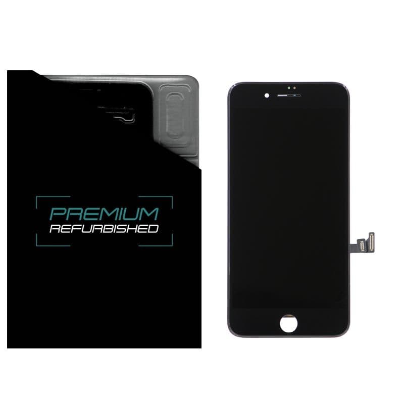 Premium Refurbished - LCD Screen and Digitizer Assembly for iPhone 8 Plus (Black)