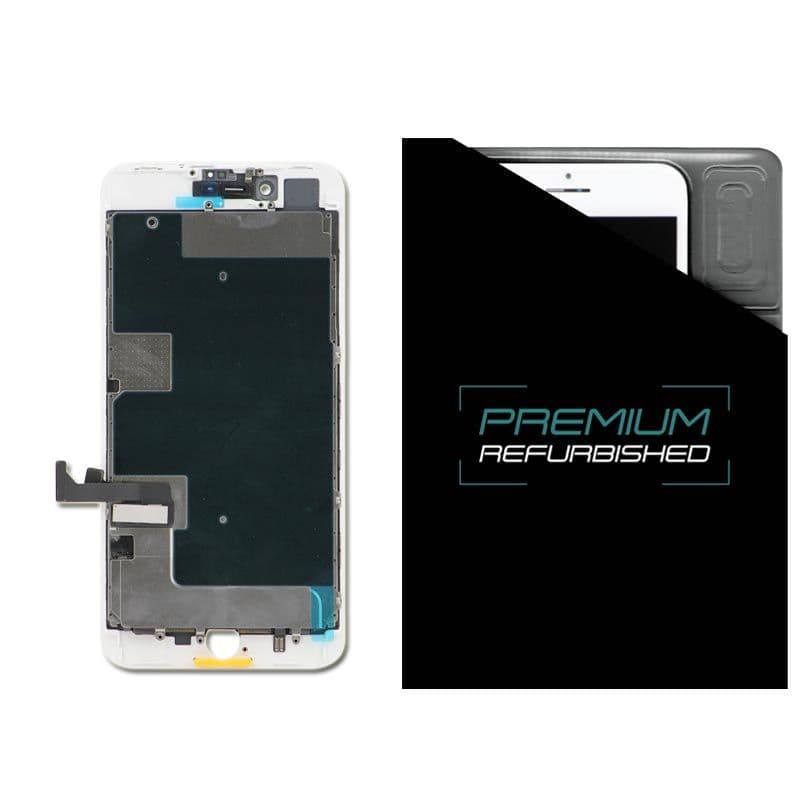 Premium Refurbished - LCD Screen and Digitizer Assembly for iPhone 8 Plus (White)