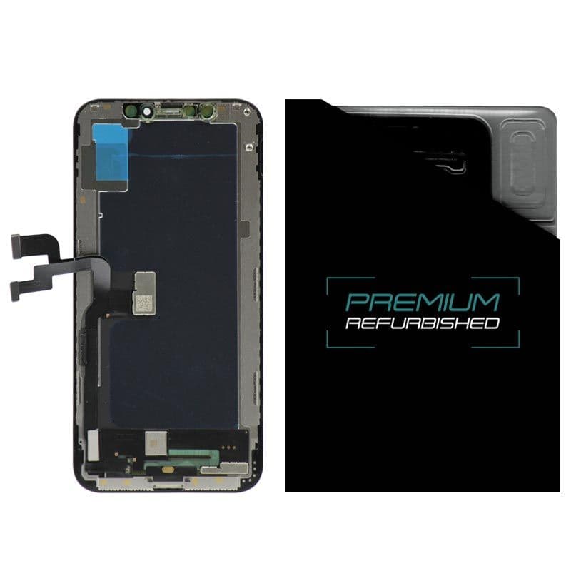 Premium Refurbished - OLED Screen Assembly for iPhone XS (Black)