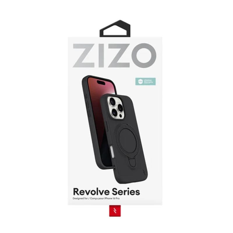 ZIZO - REVOLVE Series iPhone 16 Pro Case (Magnetic Black)