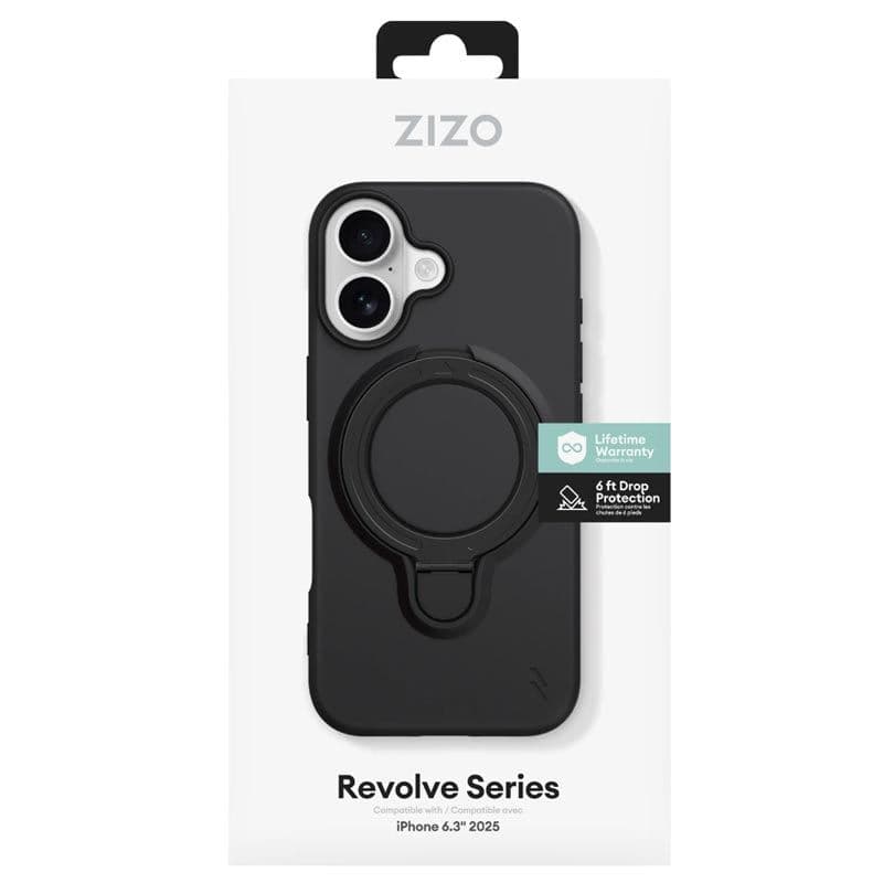 ZIZO - REVOLVE Series iPhone 17 Case (Magnetic Black)