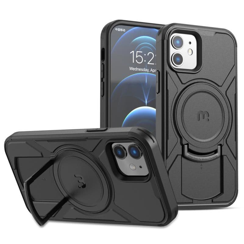 MyBat Pro - Stealth Series Case for iPhone 12 Pro / 12 (Black)