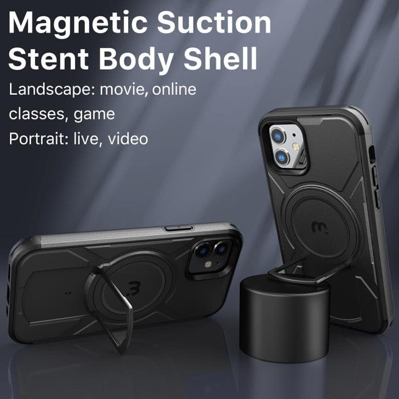 MyBat Pro - Stealth Series Case for iPhone 12 Pro / 12 (Black)