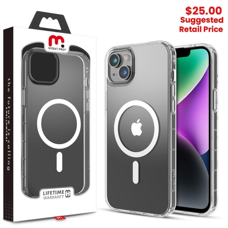 MyBat Pro - Mood Series MagSafe Case for iPhone 16e / 14 / 13 (Transparent Clear)