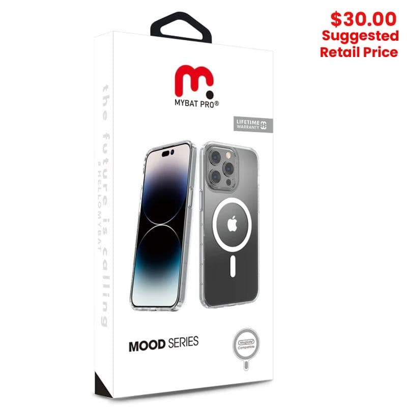 MyBat Pro - Mood Series MagSafe Case for iPhone 15 (Transparent Clear)