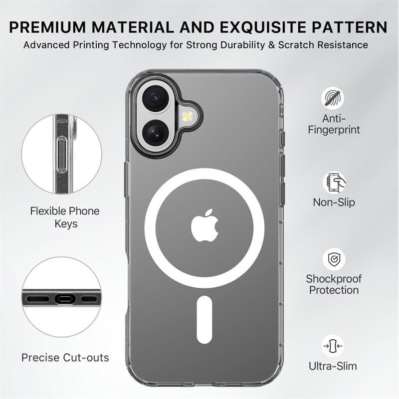 MyBat Pro - Savvy Series MagSafe Case for iPhone 16 Plus (Clear)