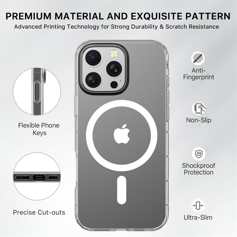 MyBat Pro - Savvy Series MagSafe Case for iPhone 16 Pro Max (Clear)