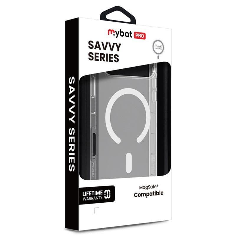 MyBat Pro - Savvy Series MagSafe Case for iPhone 17 Pro (Clear)