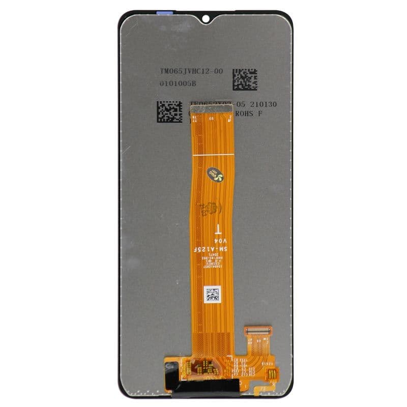 Refurbished - LCD Screen and Digitizer Assembly for Samsung Galaxy A12 (A125) (No Frame) (Black)