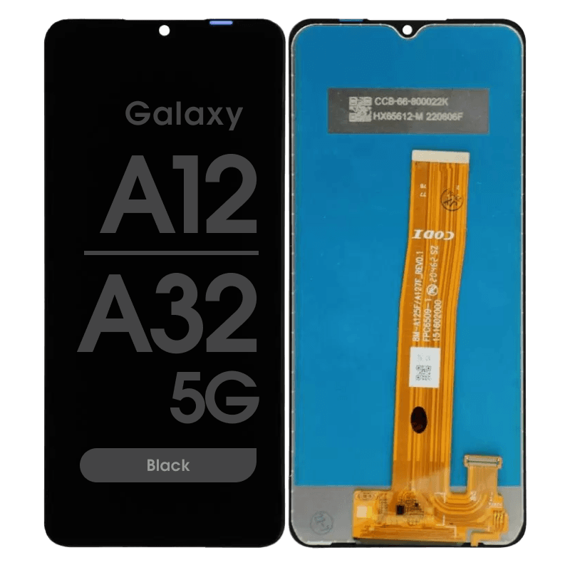 Incell - LCD Screen and Digitizer Assembly for Samsung Galaxy A12 (A125 / 2020) / A32 5G (A326 / 2021) (No Frame) (Black)