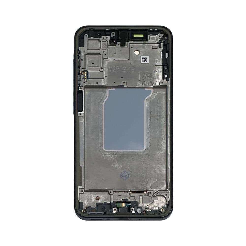 Refurbished- OLED Screen and Digitizer Assembly w/ Frame for Samsung Galaxy A26 5G (A266 / 2025) (Black)