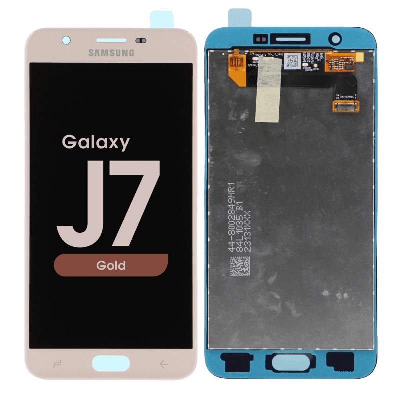 LCD Screen and Digitizer Assembly for Samsung Galaxy J7 (J737) (No Frame) (Gold)